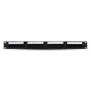 PANEL DE PARCHEO 24 PTOS CAT6 BROBOTIX 497608