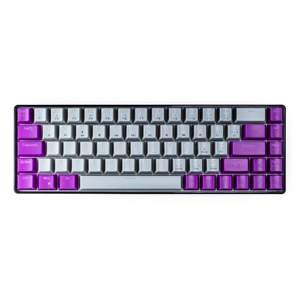 [Tecl-MT-0025709] Teclados Naceb Technology NA-0963G (Púrpura)