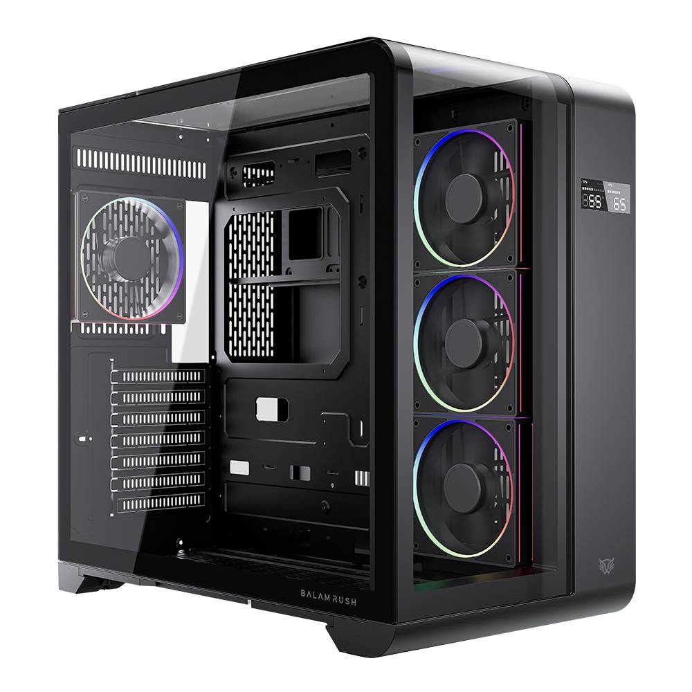 [Gabi-MT-0025742] Gabinetes Gaming Balam Rush Curve 7400 (Negro)
