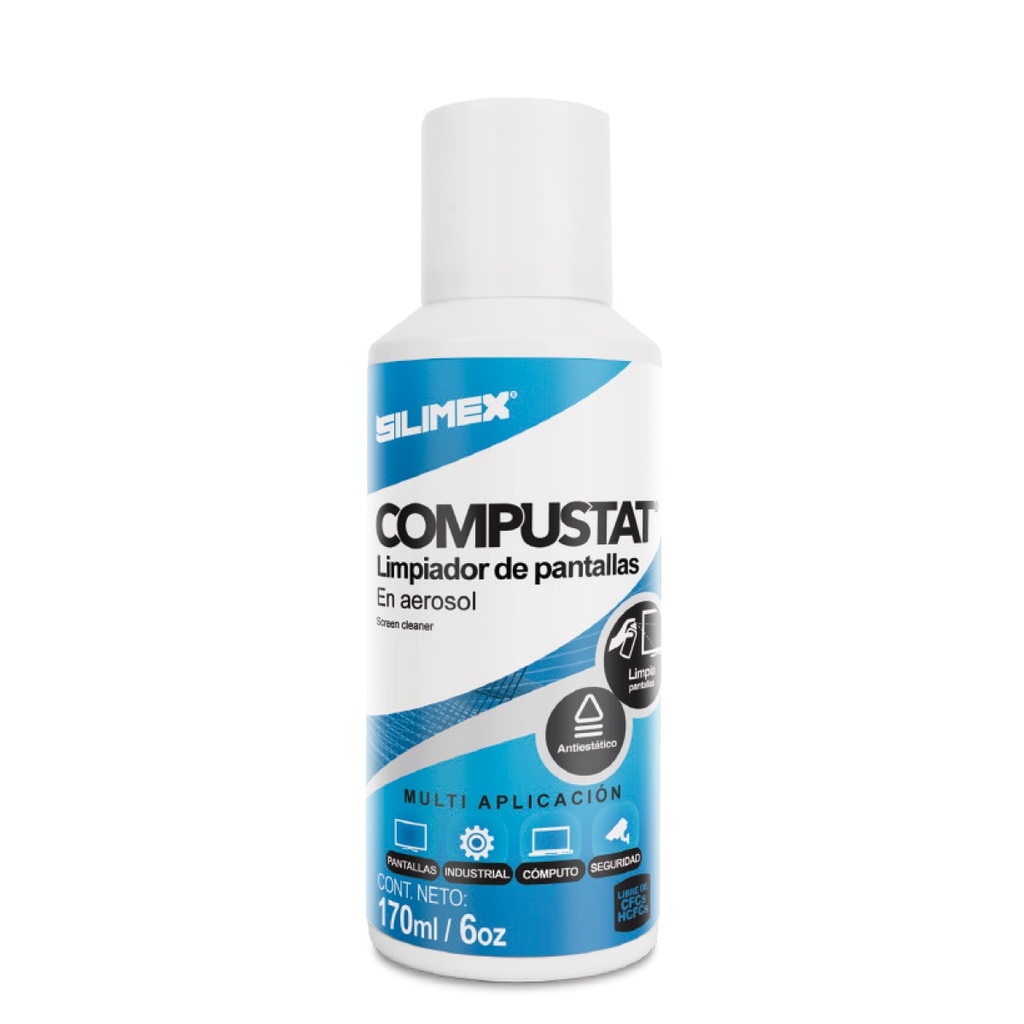 [Limp-MT-0025804] Limpiador Antiestático SILIMEX COMPUSTAT (Azul)