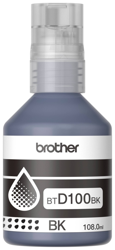 [Tint-MT-0025867] Tinta BROTHER BTD100BK (Negro)
