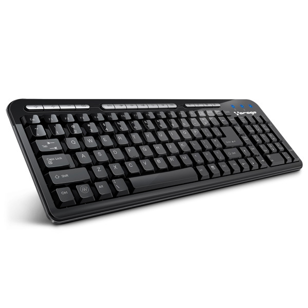 [CT-TECVGO080] Teclado VORAGO KB-202 (Negro)
