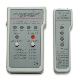 [Prob-MT-0026034] Probador de Cables INTELLINET 351898 (Gris, blanco)