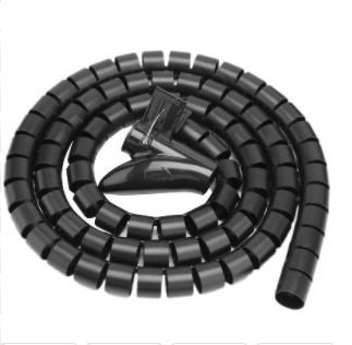 [Orga-MT-0026092] Organizador de Cables, en Tubo BROBOTIX 263533 (Negro)