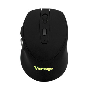 [Mous-MT-0026142] Mouse Inalámbrico Iluminado VORAGO MO-306 (Negro)