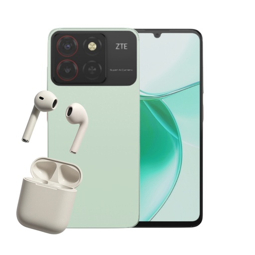 [Comb-Sm-0022890] Combo ZTE Blade A35 2+64 GB Verde + Audifonos InPods 12 BT