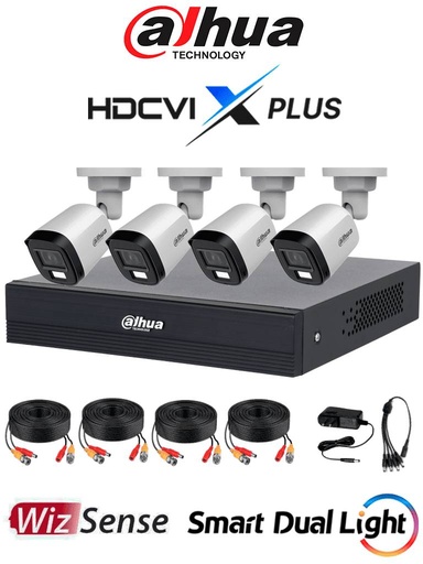 [Kits-MT-0023903] Kits de Videovigilancia Dahua Technology KITXVR1B04-I/T/4-B1A21N
