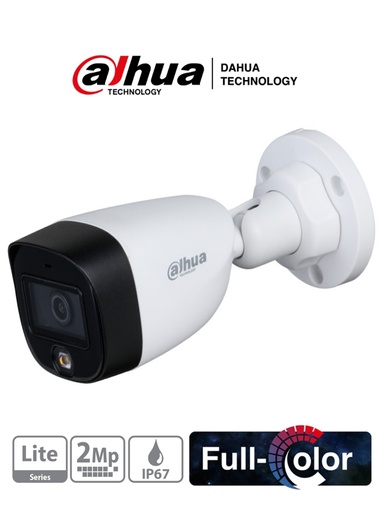 [Cama-MT-0023910] Camara de Bala Dahua Technology DH-HAC-HFW1209CN-A-LED