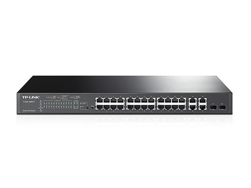 [Swit-MT-0024165] Switch POE Inteligente TP-LINK SL2428P