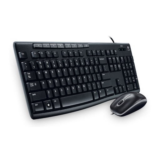 [Kit -MT-0024925] Kit de Teclado y Mouse LOGITECH MK200